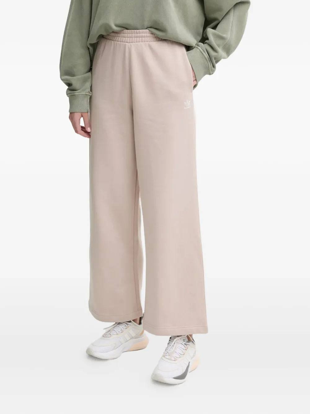 adidas Trainingsbroek met geborduurd logo Beige