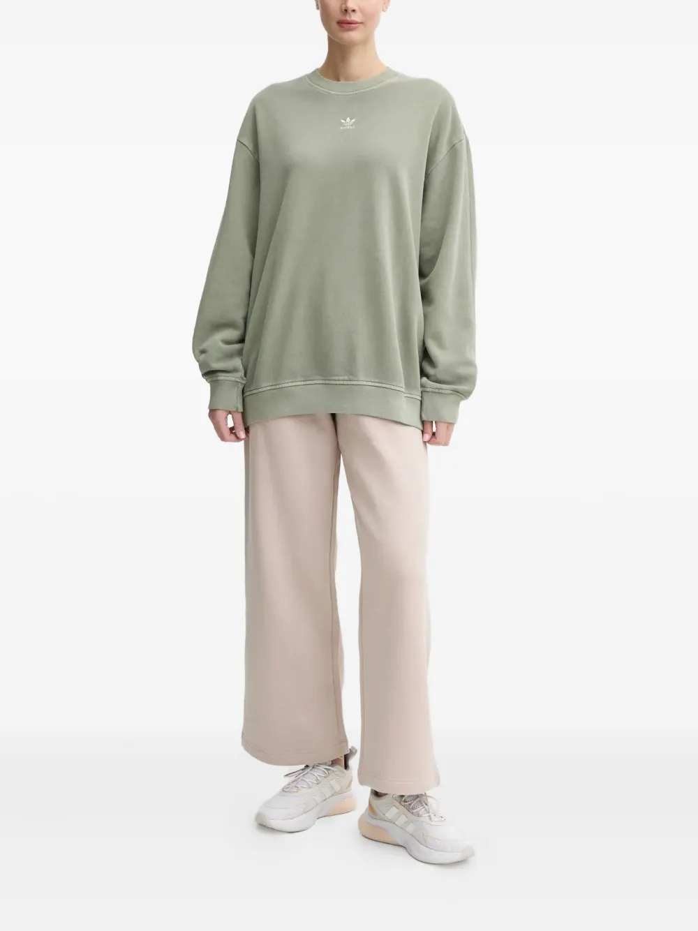 adidas Trainingsbroek met geborduurd logo Beige