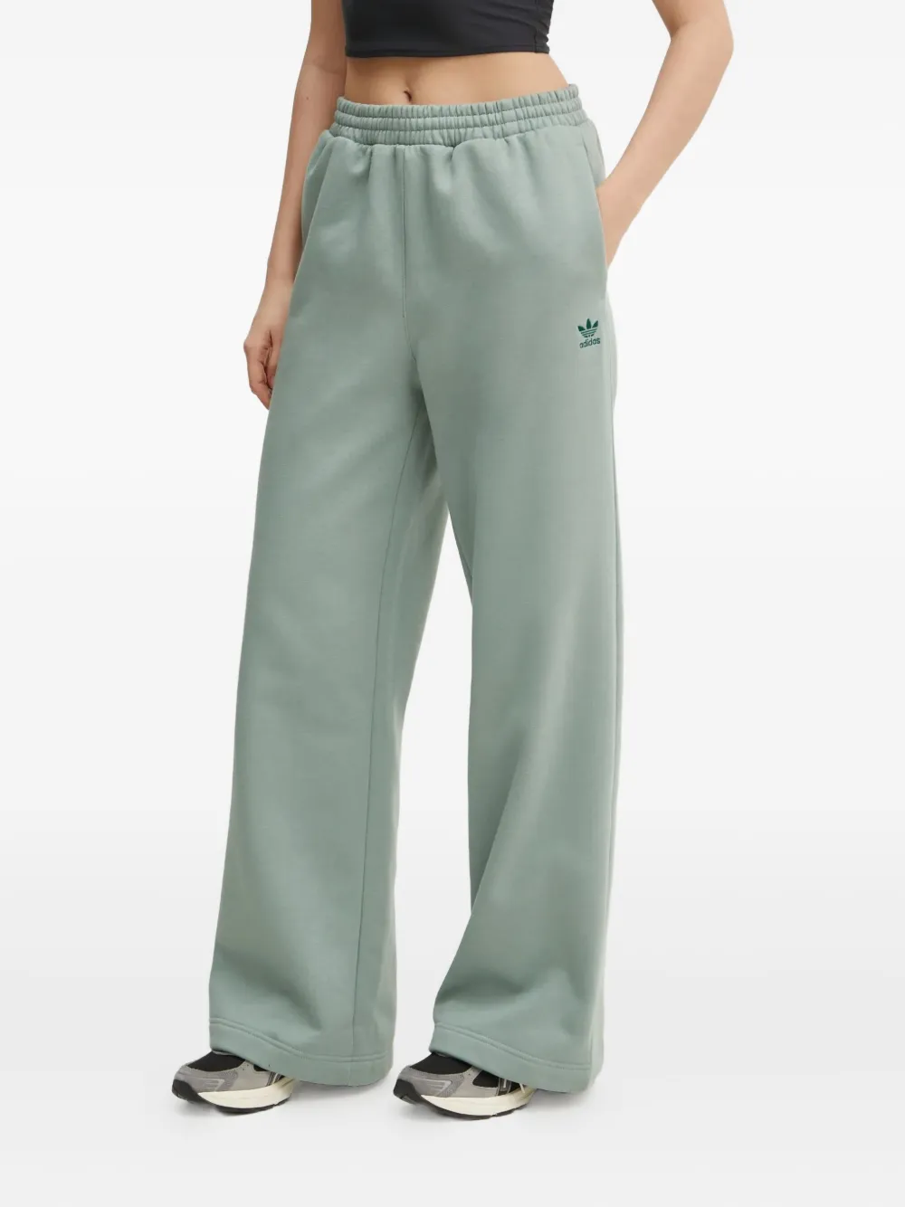 adidas Trainingsbroek met geborduurd logo Groen