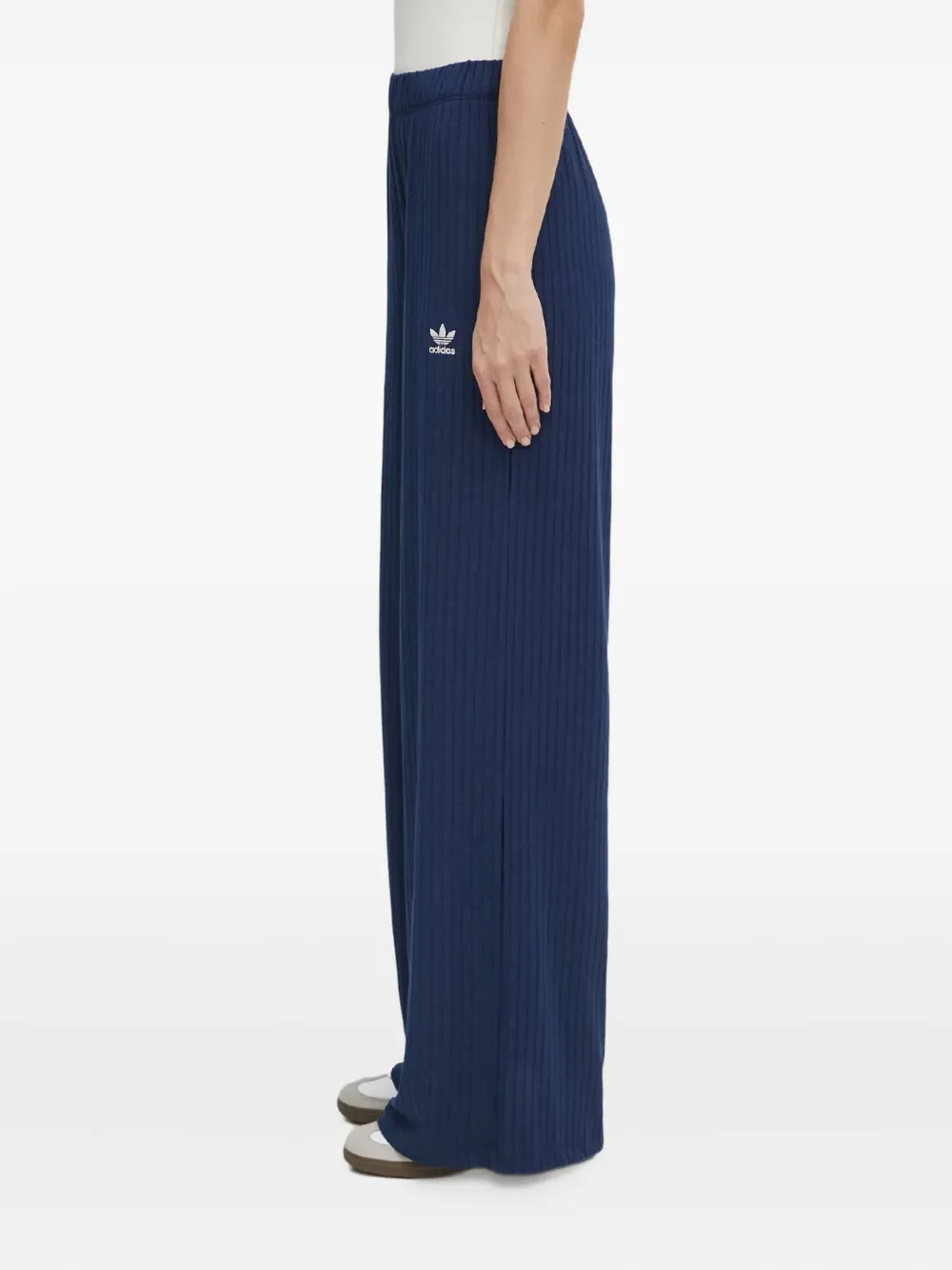 adidas Broek met geborduurd logo Blauw