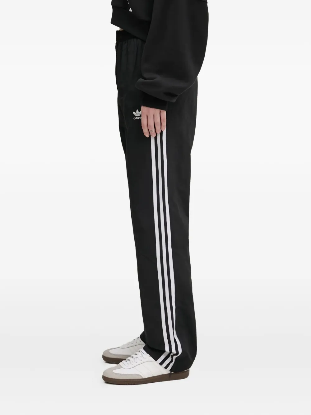 adidas 3-Stripes trainingsbroek met logo Zwart