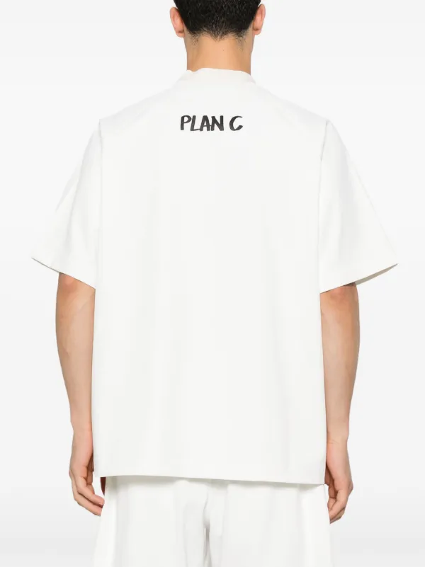 Plan C Biancaプリント Tシャツ | ホワイト | FARFETCH JP