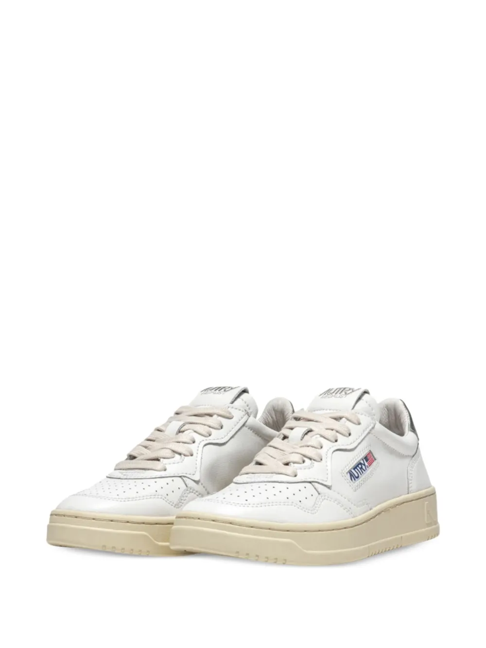 Autry Medalist Low "White Silver" sneakers