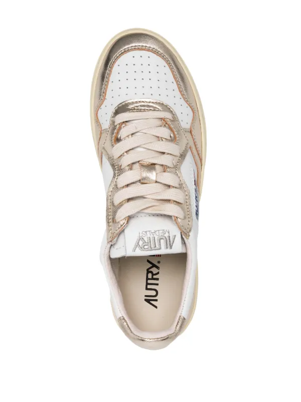 スニーカー AUTRY MEDALIST WHITE/PLATINUM SNEAKER SNEAKERS-MEDALIST-MULE-LOW-IN-