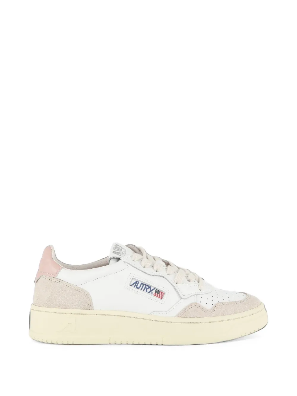 Autry Medalist low sneakers in leather and suede