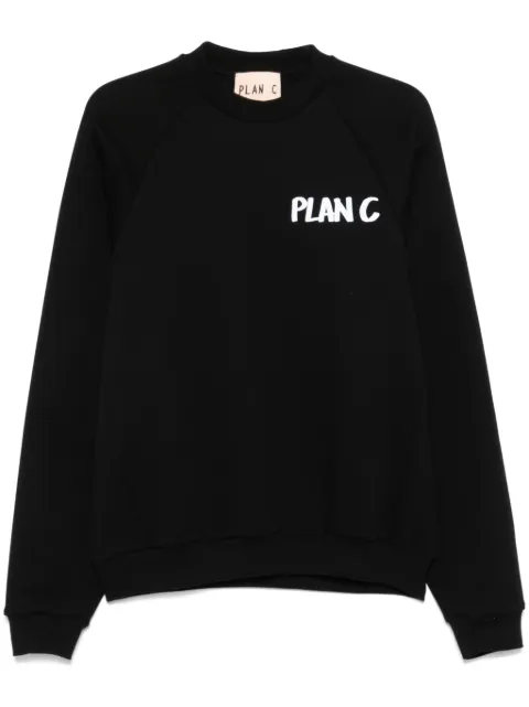 Plan C sudadera con estampado Bianca
