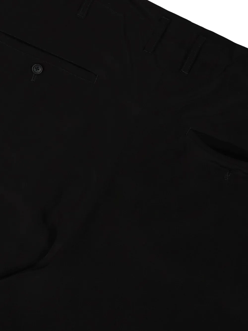 Yohji Yamamoto R Coin PKT broek Zwart