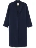 Semicouture fine-check coat - Blue