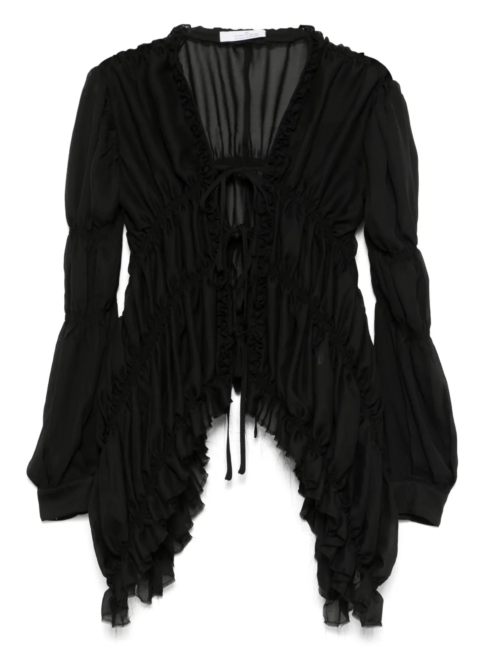 ROKH PUFF-SLEEVE BLOUSE