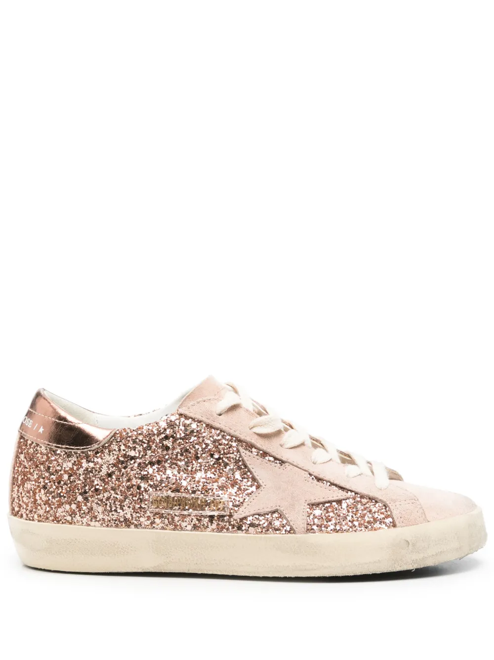 Golden Goose SuperStar glitter sneakers Pink