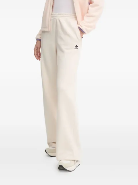 adidas logo-embroidered track pants 