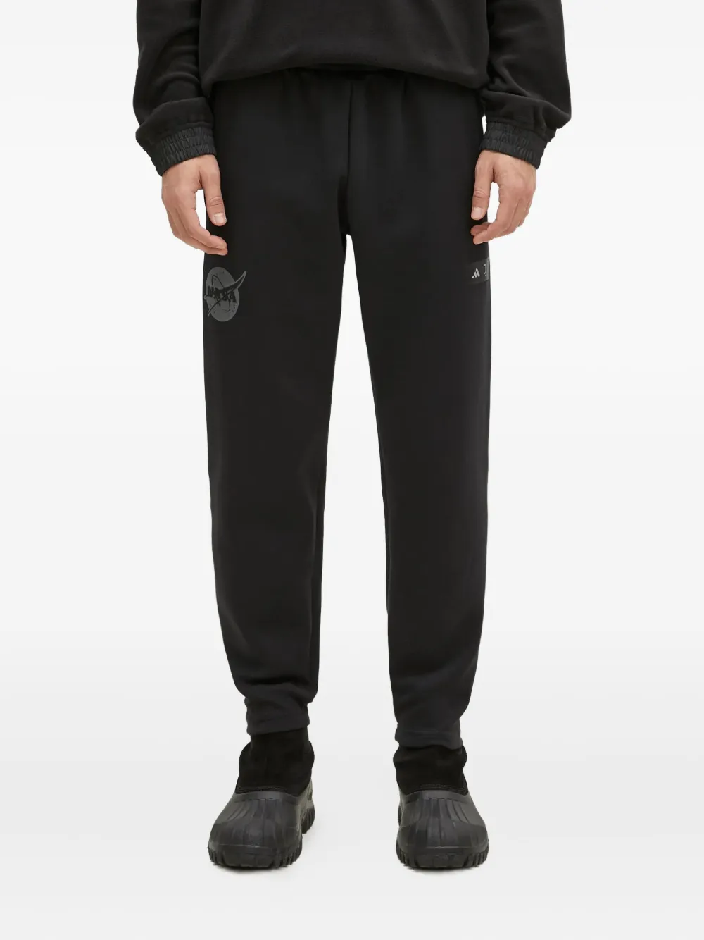 adidas Broek met logoprint Zwart