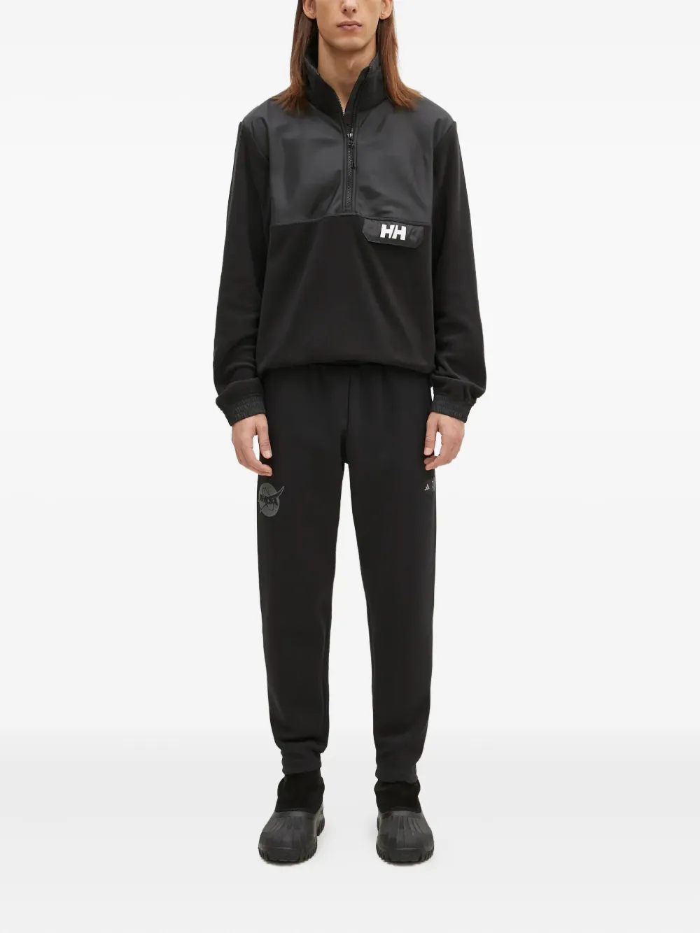 adidas Broek met logoprint Zwart