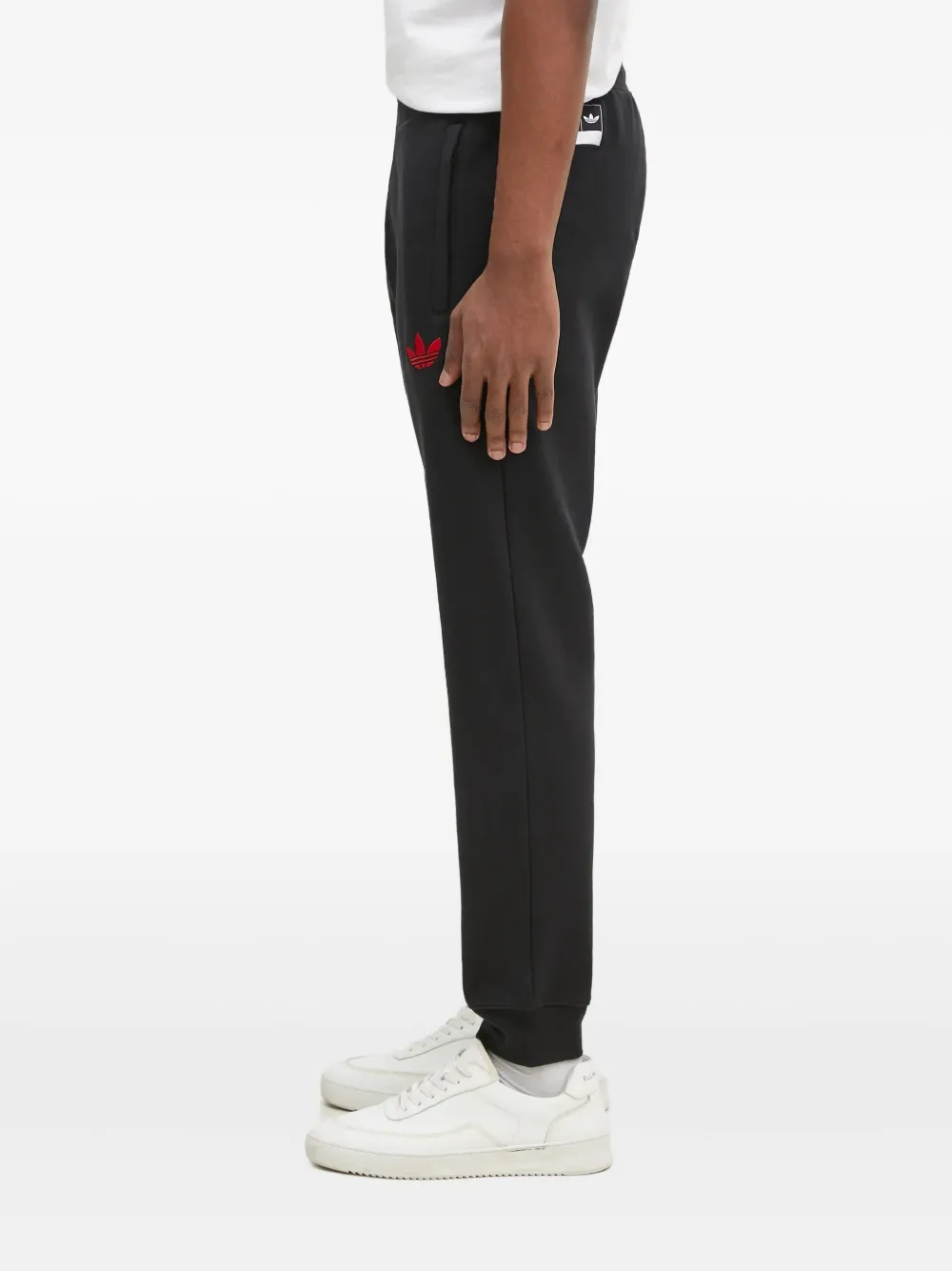 adidas Broek met logopatch Zwart