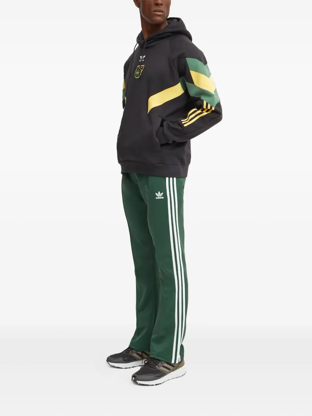 Adidas Originals 3-stripe Logo Track Pants In Green