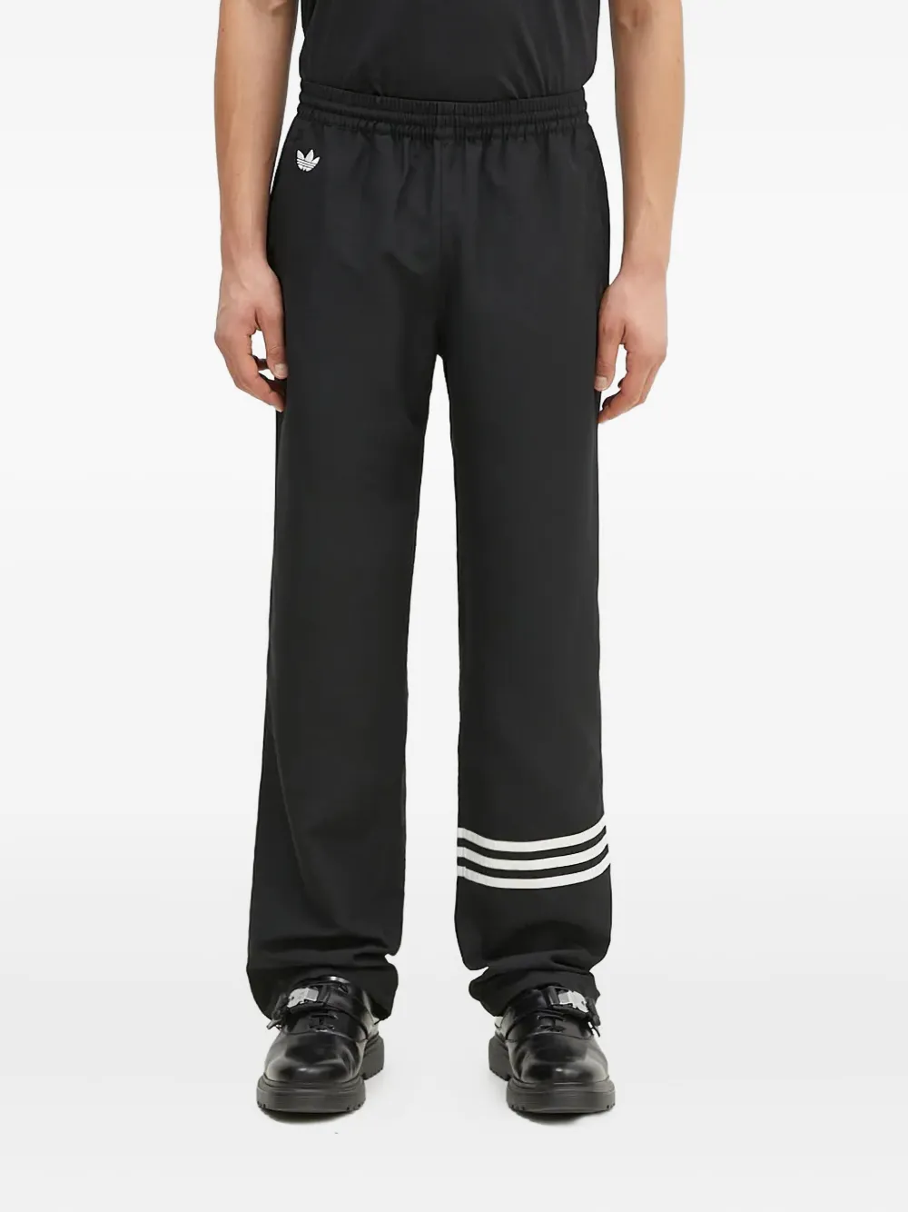 adidas 3-stripe logo track pants | Black | Image 1