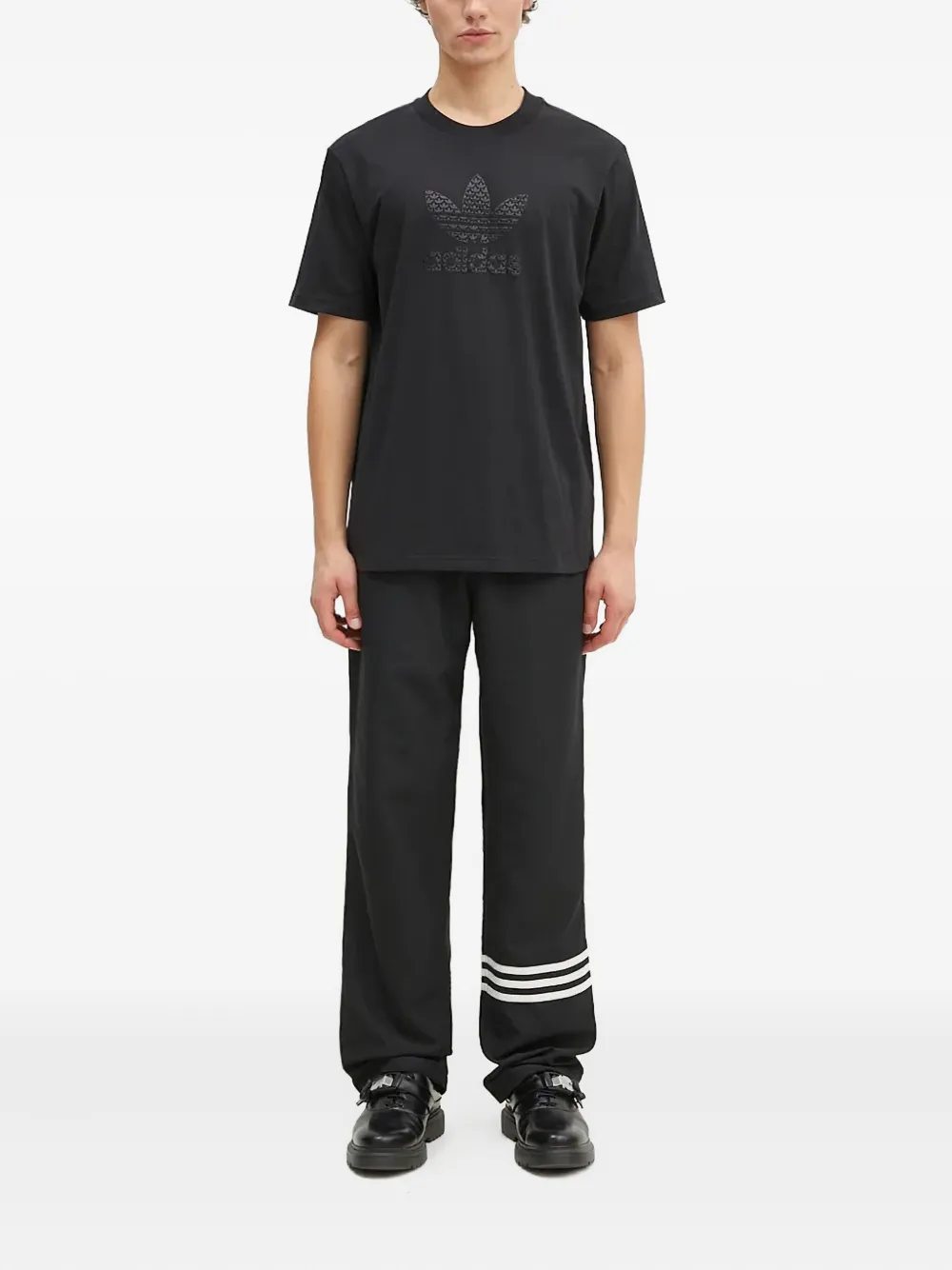 adidas 3-stripe logo track pants | Sweatpants | Image 2