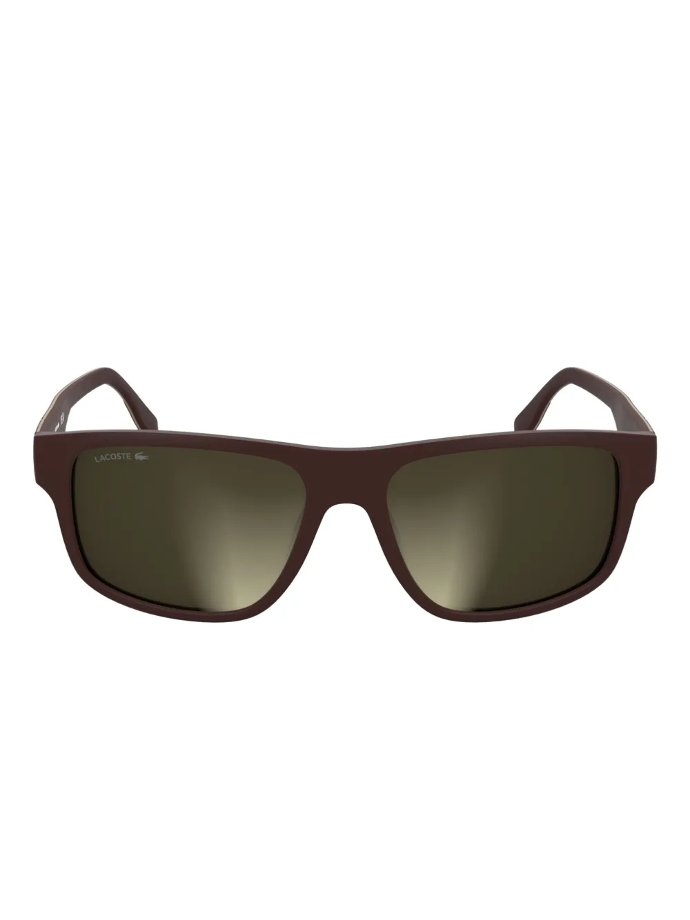 Lacoste Occhiali da sole squadrati - Marrone