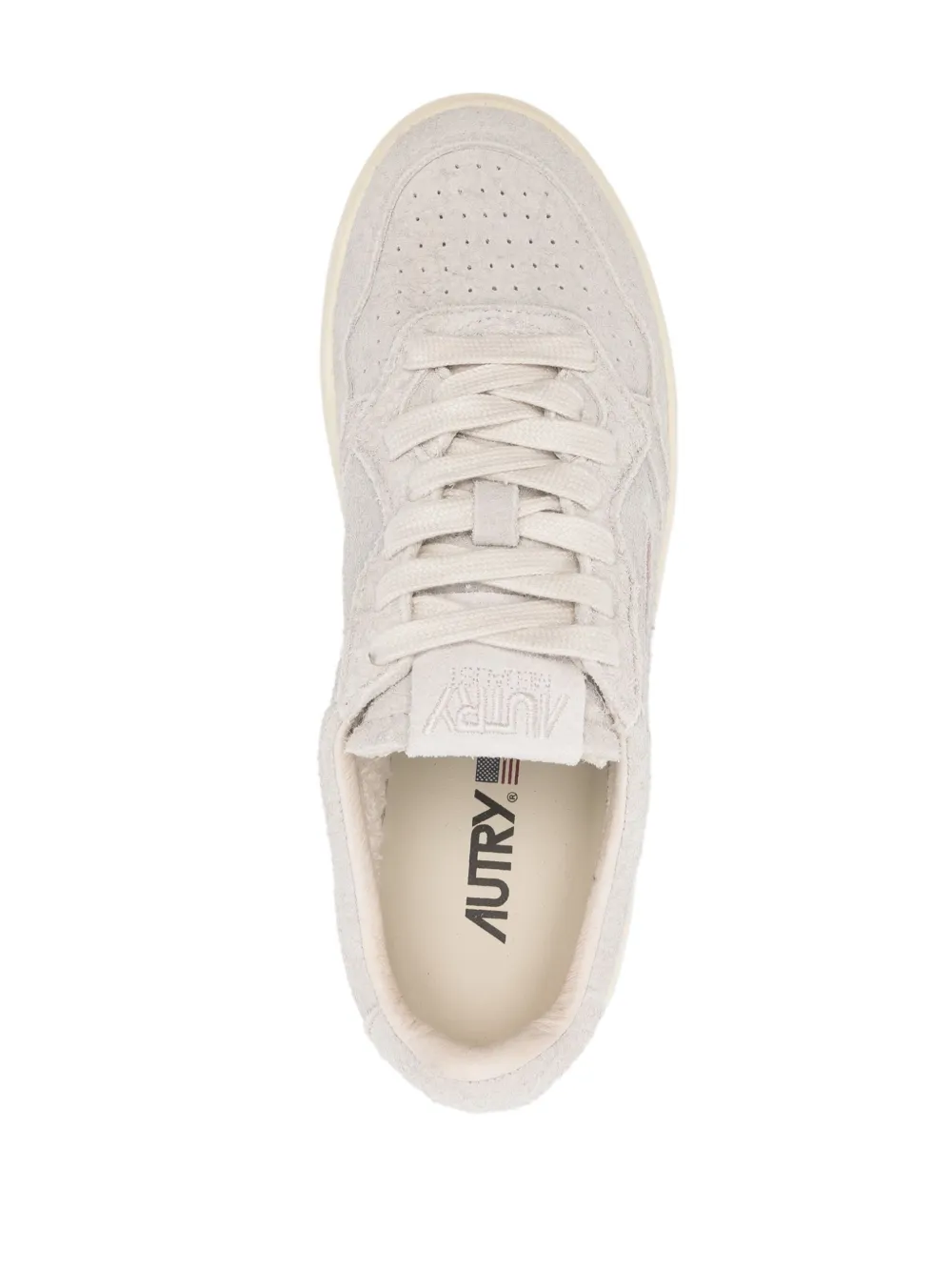 Autry Medalist Low Suede WMNS' "White"