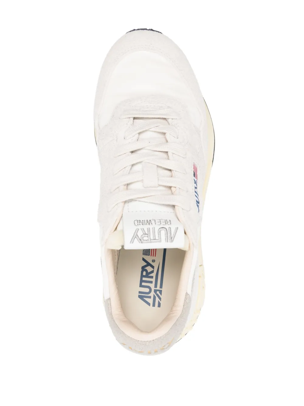 Autry Reelwind Low "Nylon Crack White" sneakers