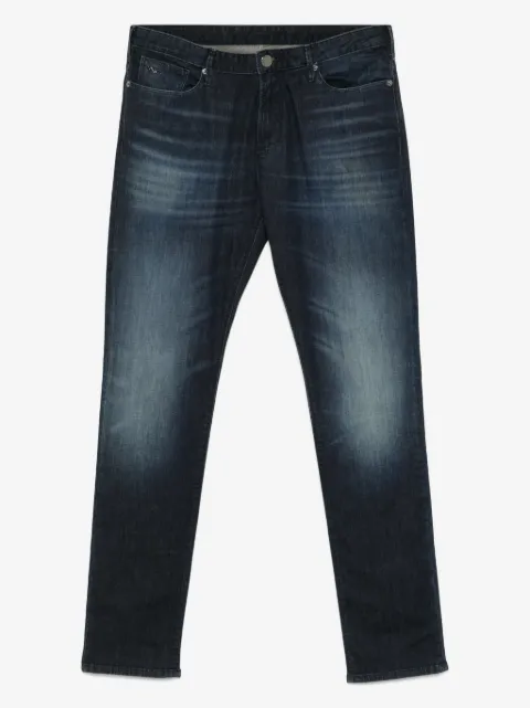 Emporio Armani jeans med logoplade og fem lommer
