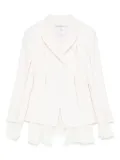 Rokh cut-out layered blazer - Neutrals