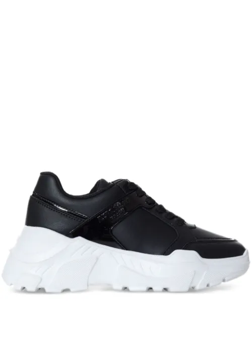 Just Cavalli baskets en cuir - Noir - Just Cavalli - Modalova