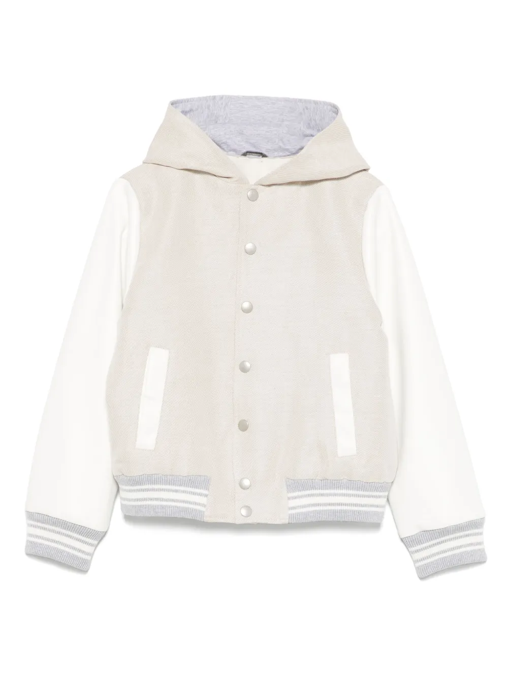 Eleventy Kids chamarra bomber con capucha | neutro | Image 1