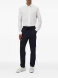 Harris Wharf London drawstring straight-leg trousers - Blue