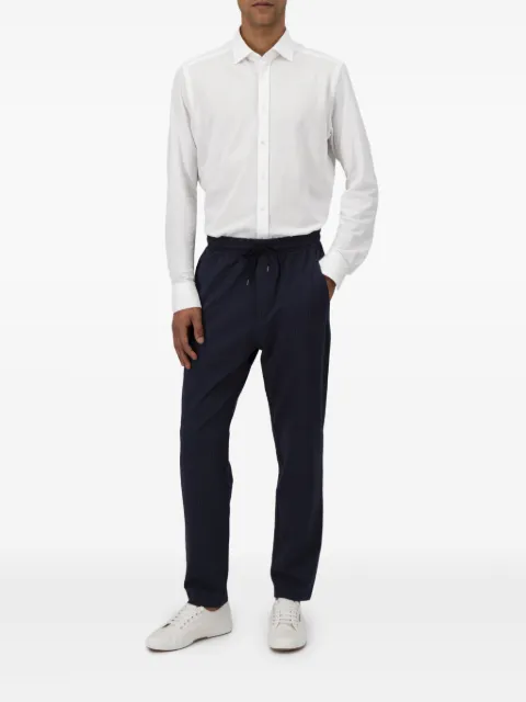 Harris Wharf London pantalones rectos con cordones en la pretina