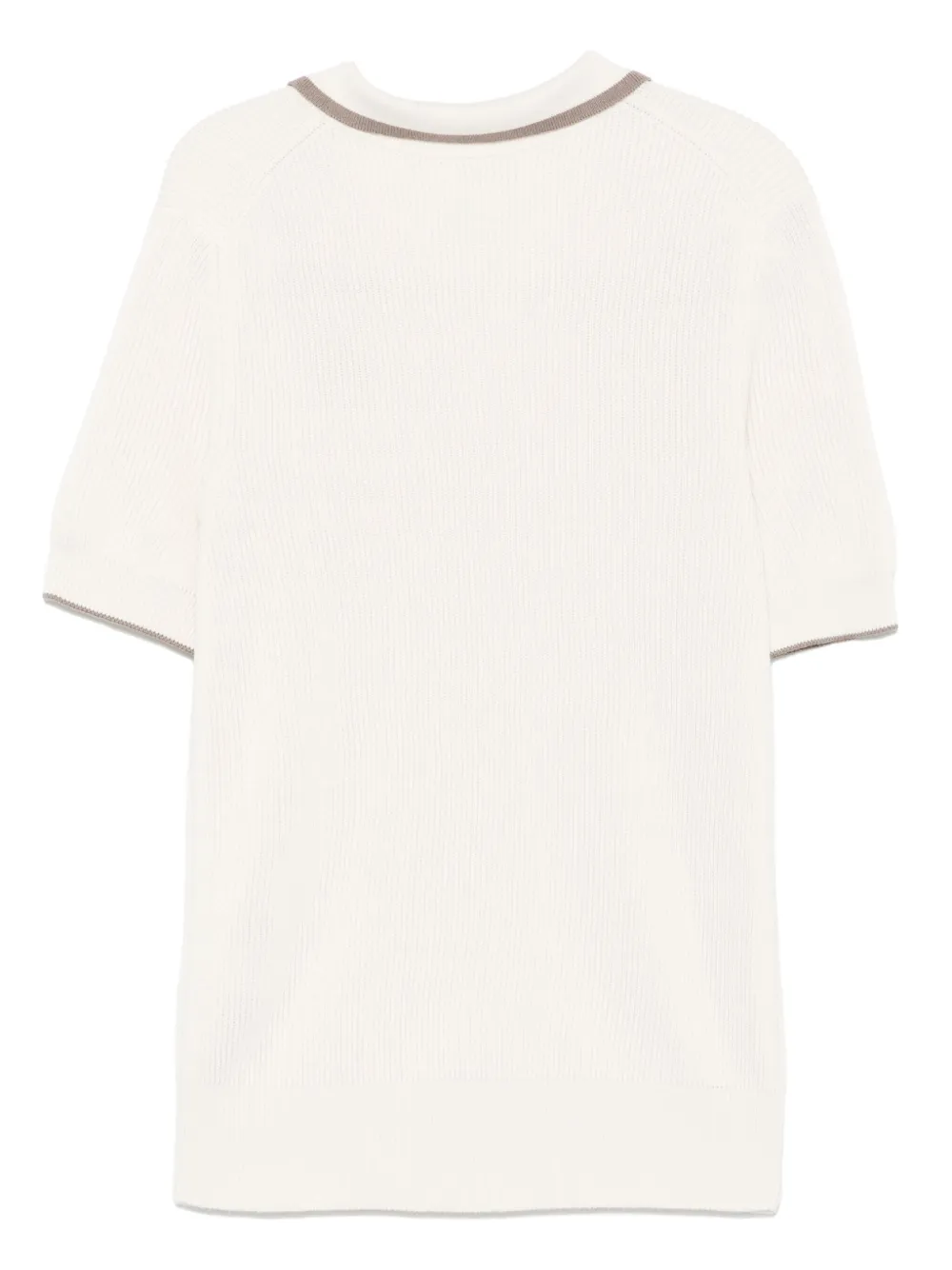 Brunello Cucinelli Kids ribbed T-shirt | Boys T-Shirts | Image 2