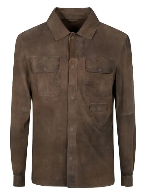Giorgio Brato camisa de gamuza