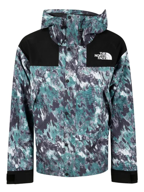 The North Face abstract-pattern print jacket 