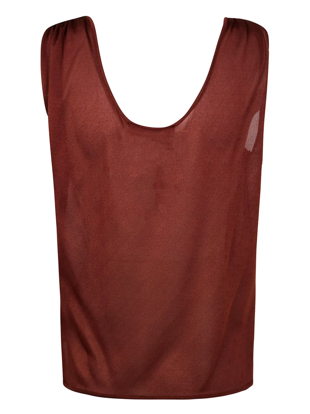 Blumarine brooch-detail top | Vests & Tank Tops | Image 2