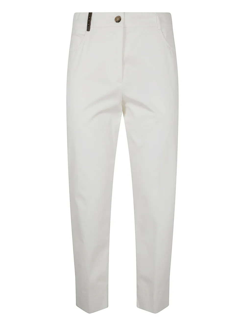 Peserico tapered trousers | White | Image 1