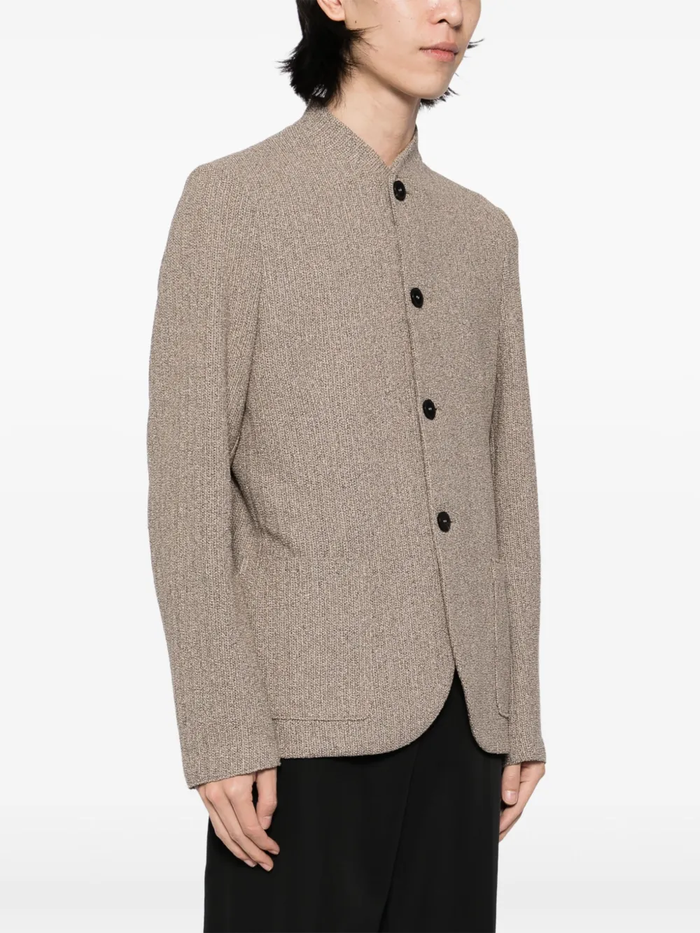Harris Wharf London Nehru shirtjack Bruin