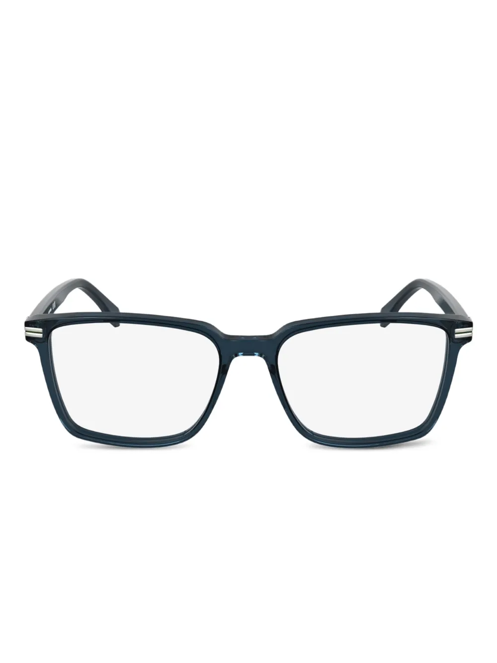 Lacoste lentes con armazón rectangular | azul | Image 1