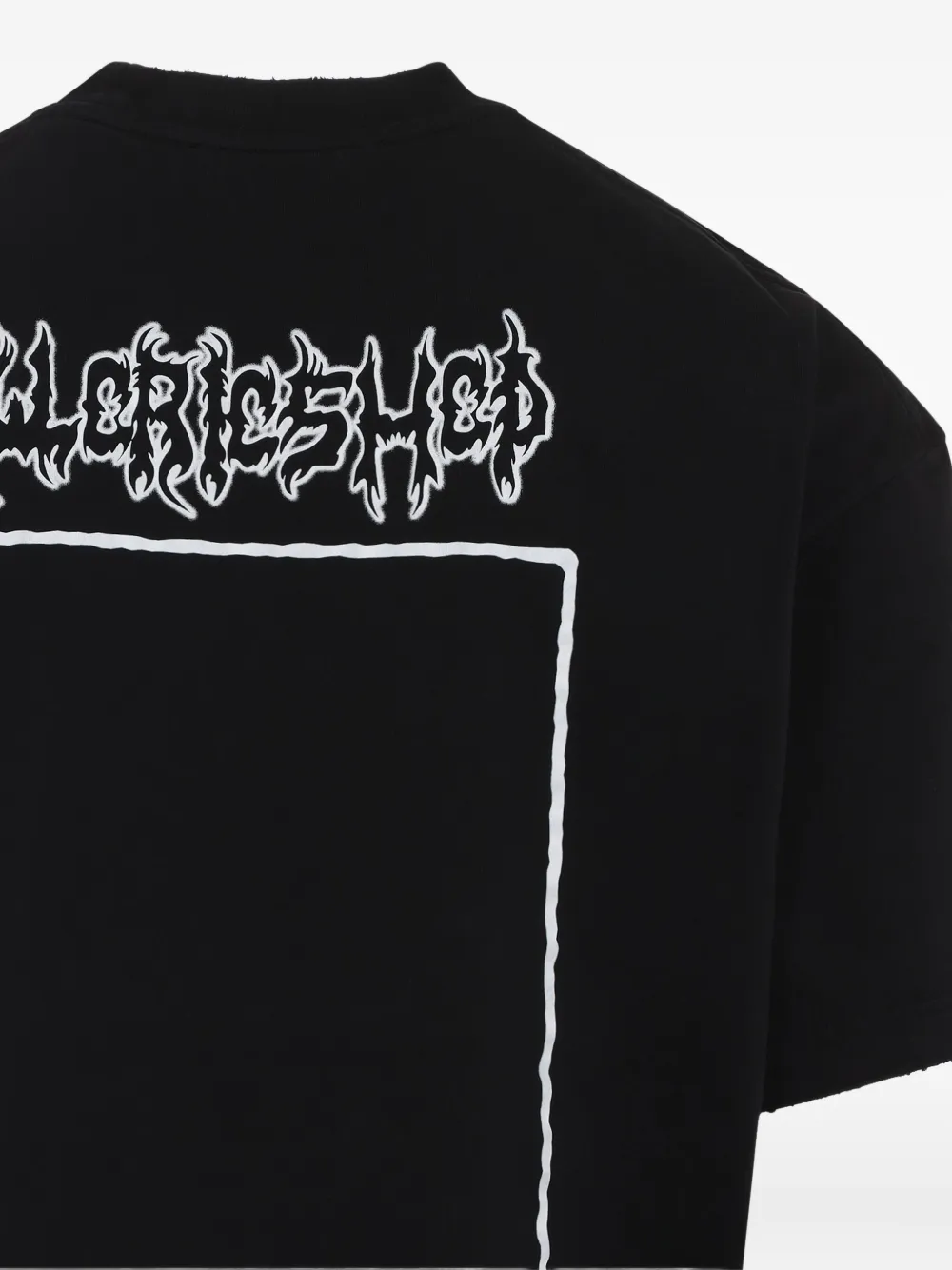 032c Armour T-shirt Zwart