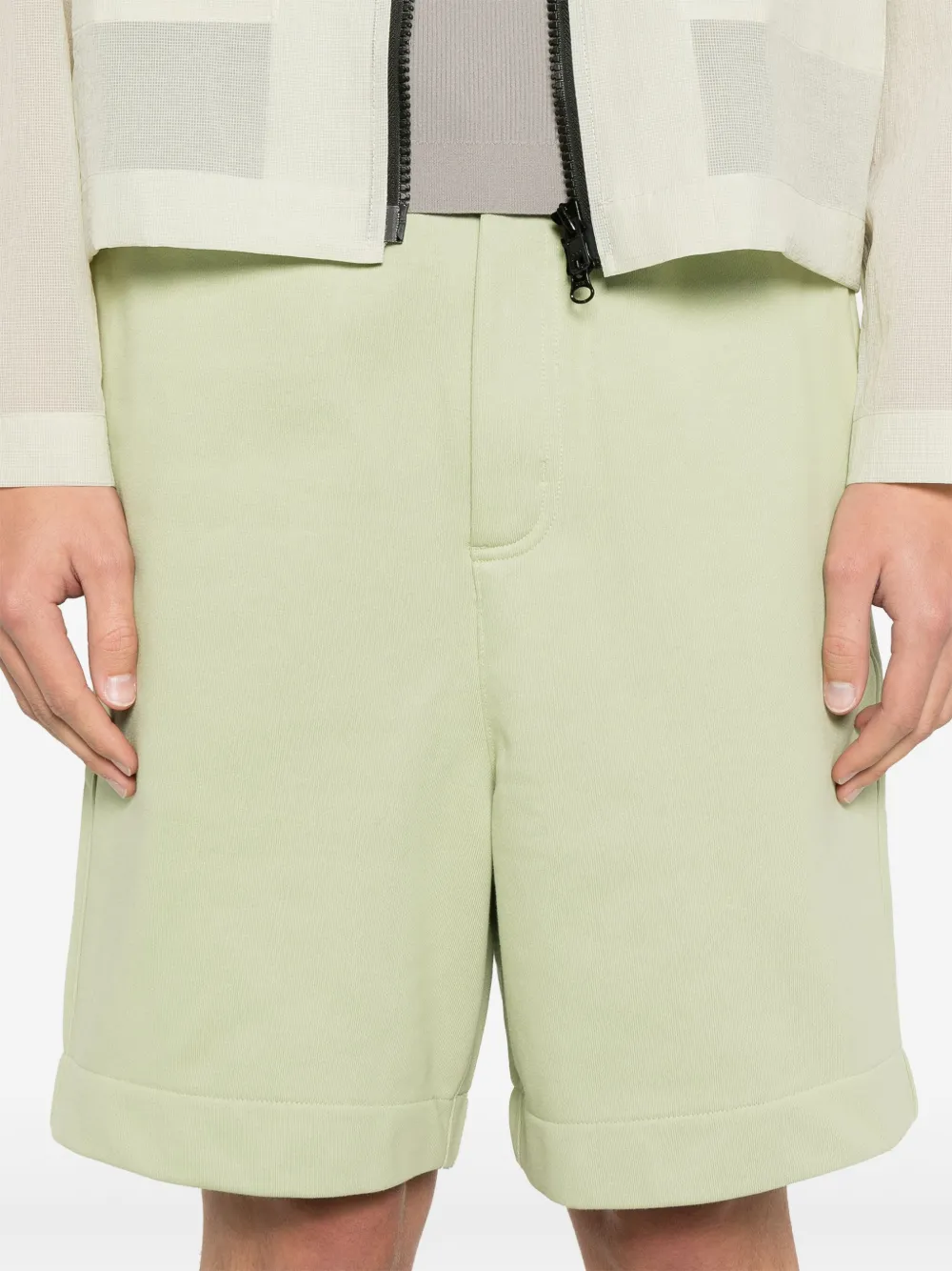 Y-3 Trainingsshorts met trekkoord Groen