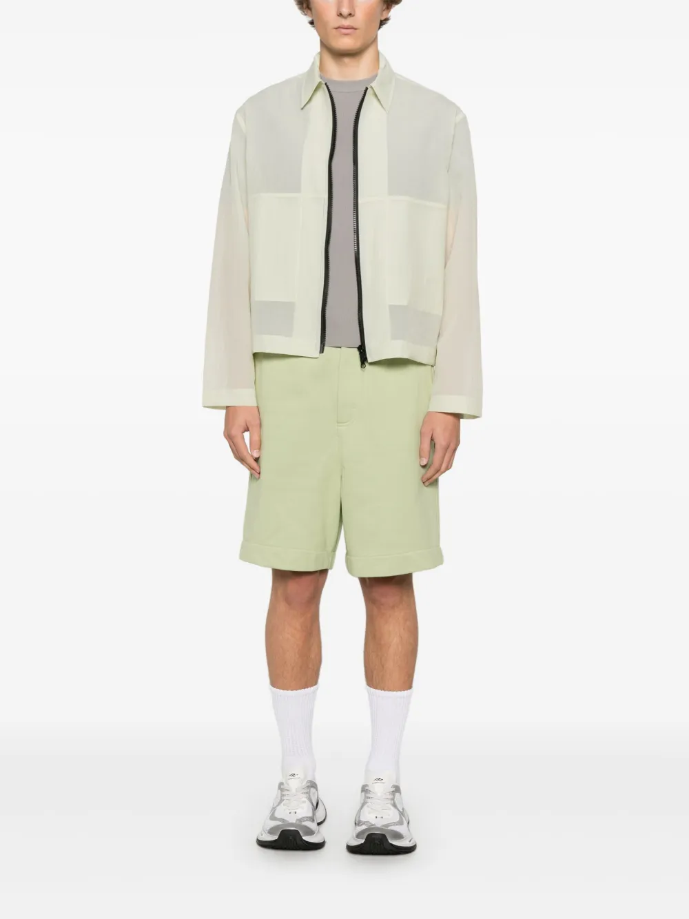 Y-3 drawstring-waistband track shorts | Track & Running Shorts | Image 2
