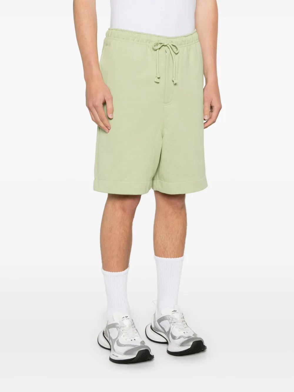 Y-3 Trainingsshorts met trekkoord Groen