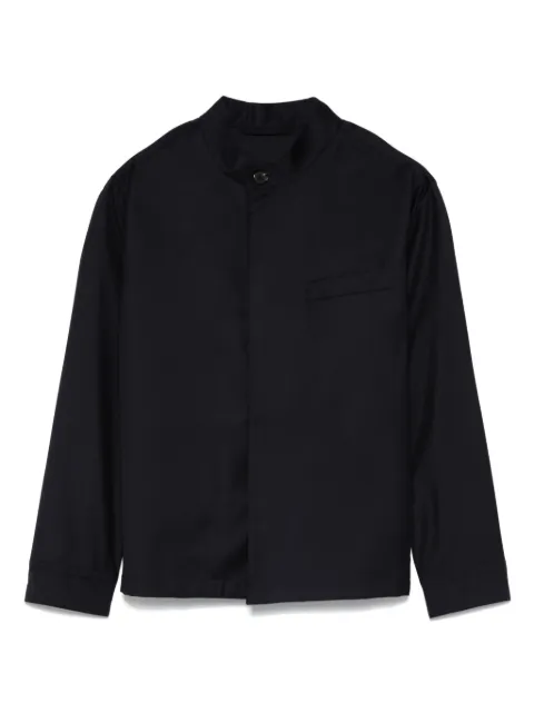 Caruso wool shirt jacket