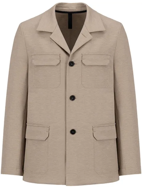 Harris Wharf London patch pocket blazer
