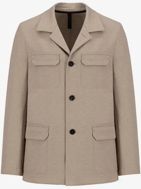 Harris Wharf London patch pocket blazer