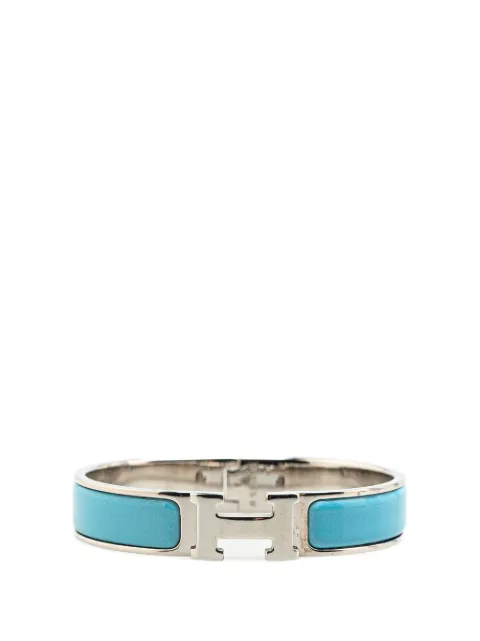 Hermès Pre-Owned pulsera 20th Century Narrow Enamel Clic Clac H Bracelet PM