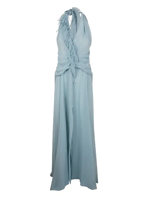 Robe longue à dos nu - Blumarine - Modalova