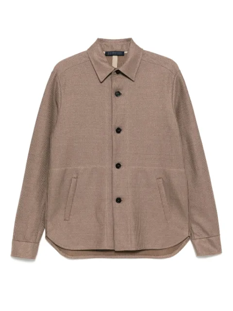 Harris Wharf London button-up shirt jacket
