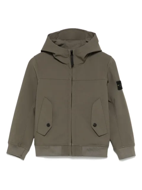 Stone Island Junior Giacca con applicazione Compass