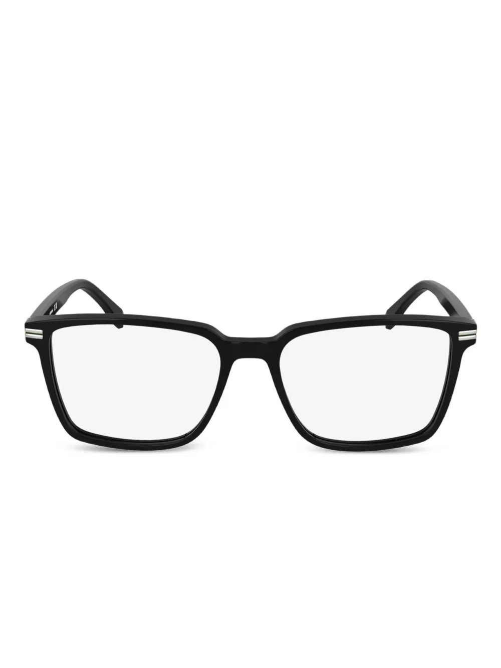 Lacoste lentes con armazón rectangular | negro | Image 1