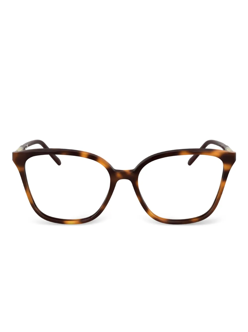Lacoste Occhiali cat-eye con effetto tartarugato - Marrone